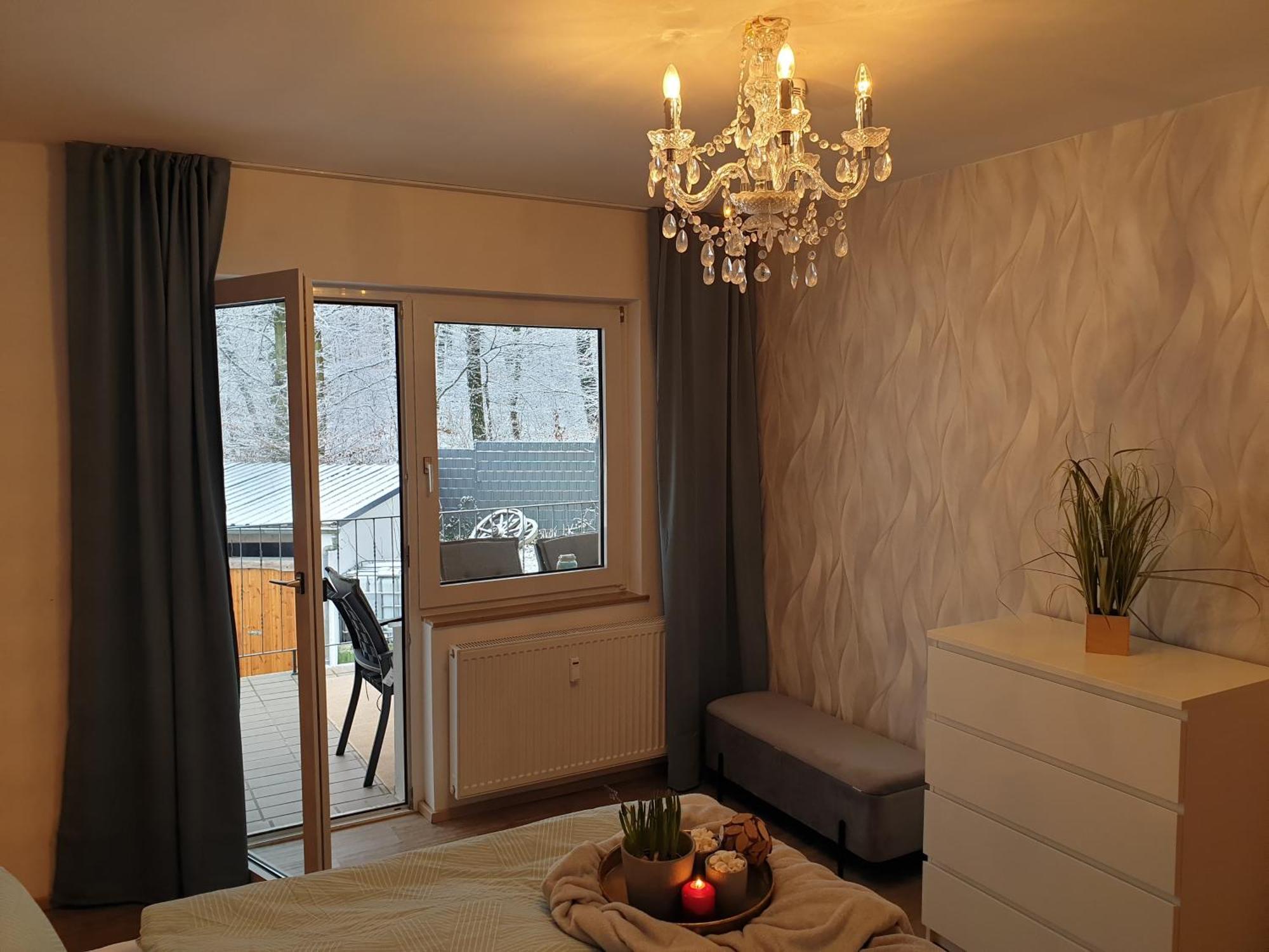 Fewo Winter In Der Villa Waldrand Mit Zwei Balkonen Bad Wünnenberg المظهر الخارجي الصورة